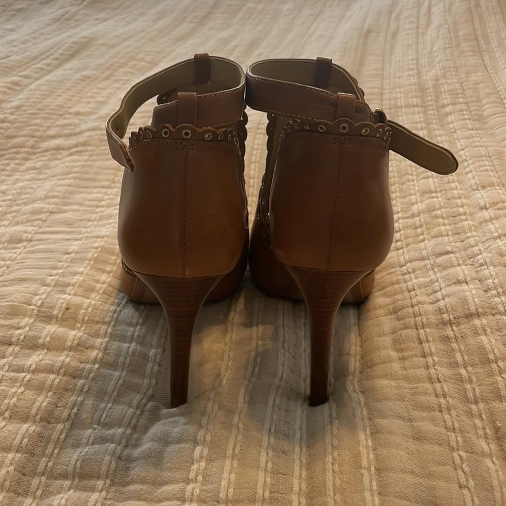 Michael Michael Kors Peep Toed Booties - Picture 4 of 5